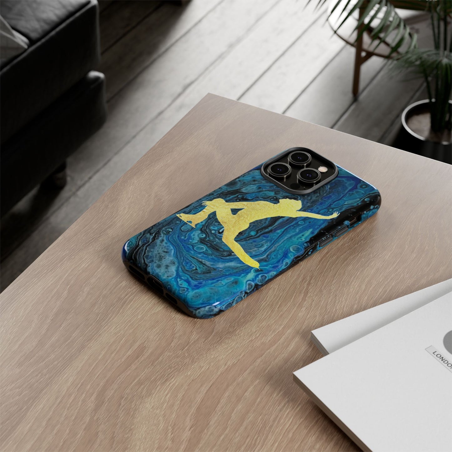 Figure skating phone cases