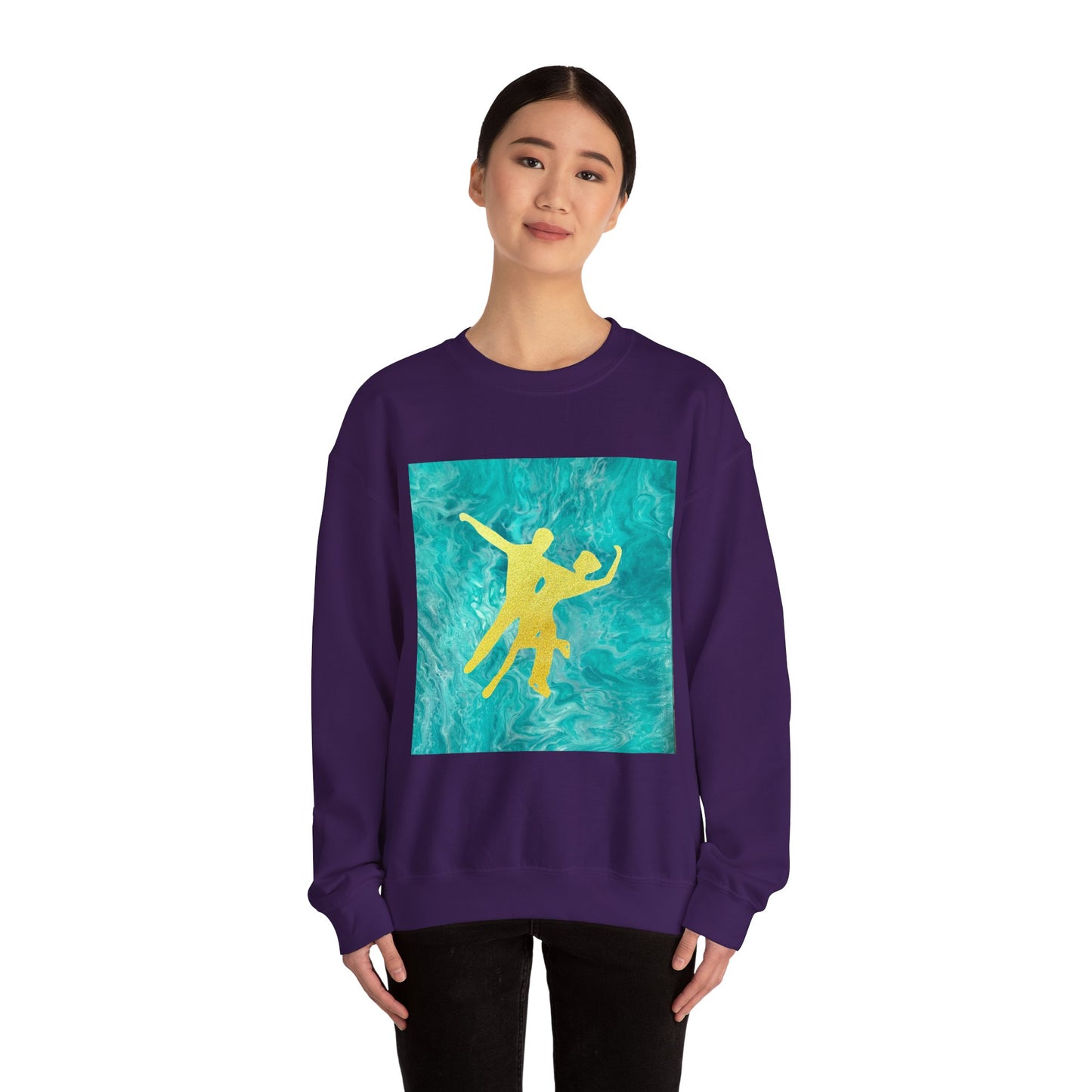 Unisex  Figure skating crewneck Sweatshirt