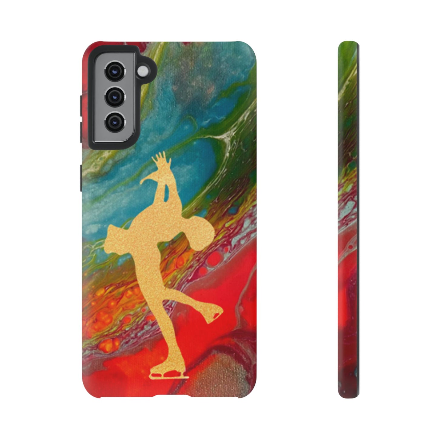 Figure skating phone cases