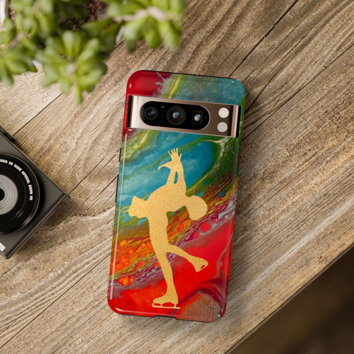 Figure skating phone cases