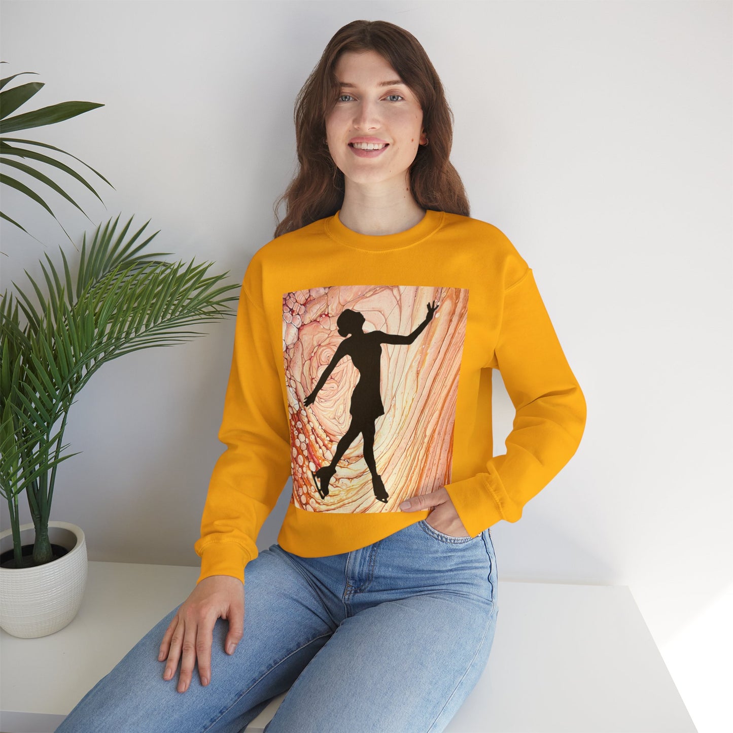 Unisex Figure Skating Crewneck Sweatshirt