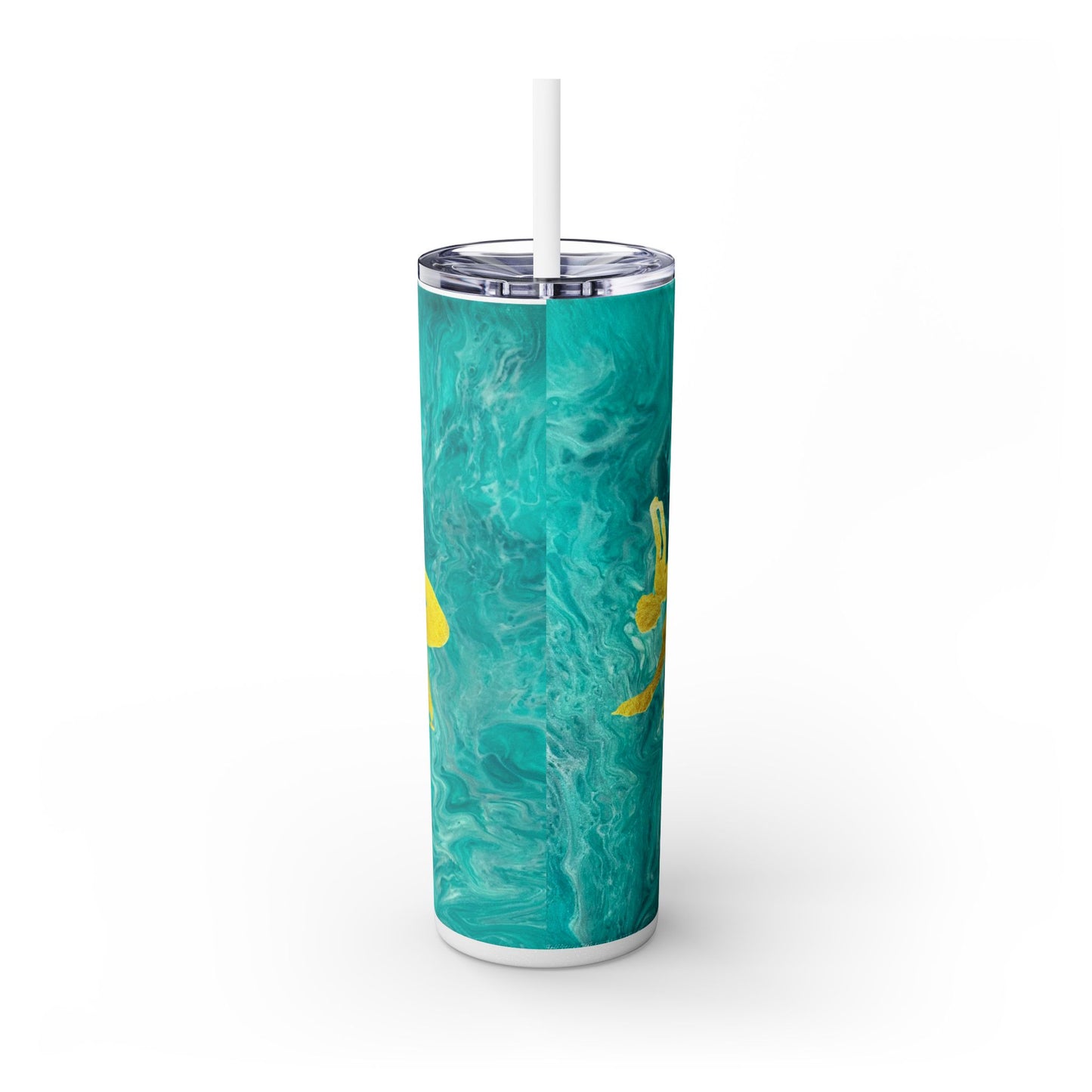 Figure Skating Tumbler,  20oz with straw