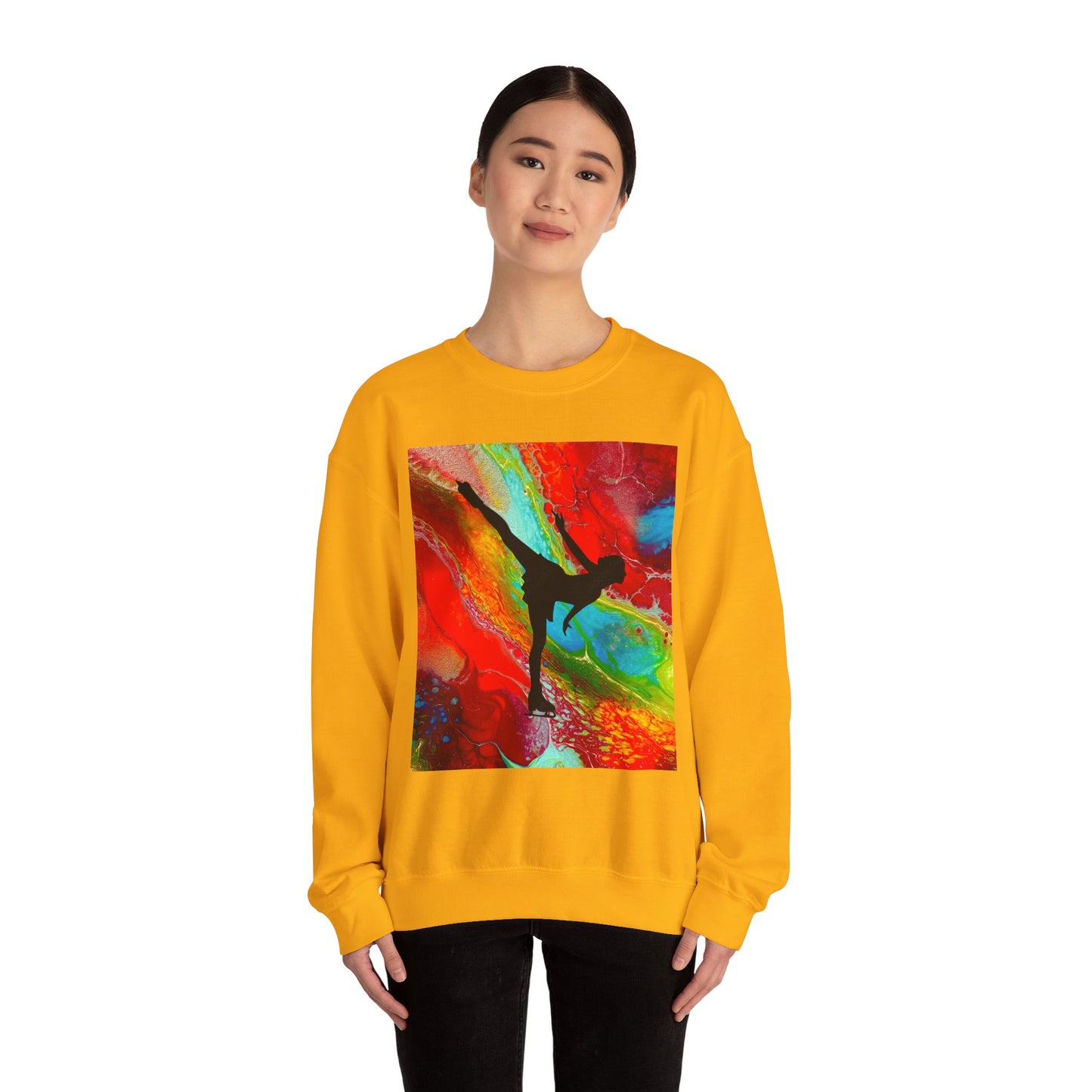 Unisex Figure Skating Crewneck Sweatshirt