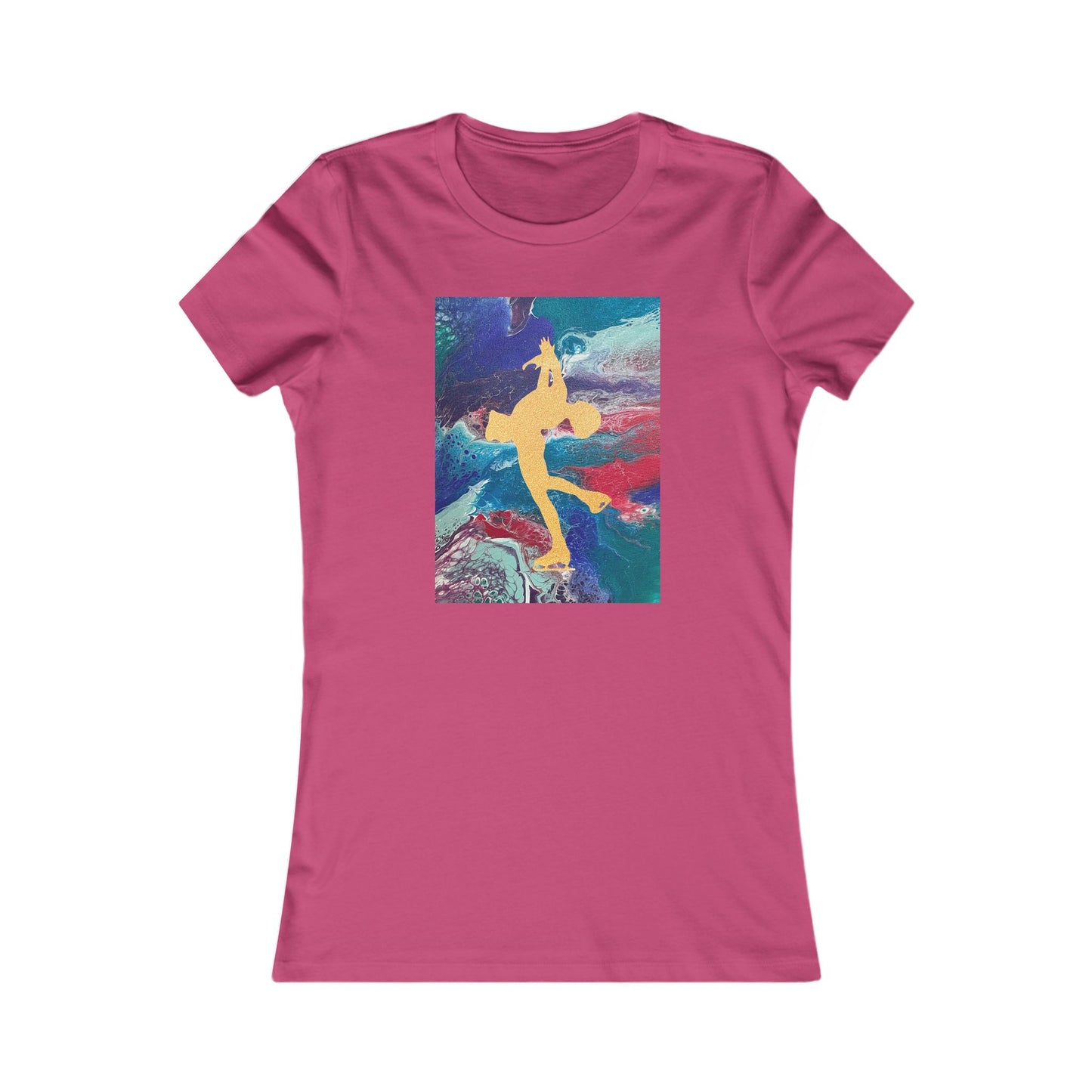 Ladies figure skating T-shirt