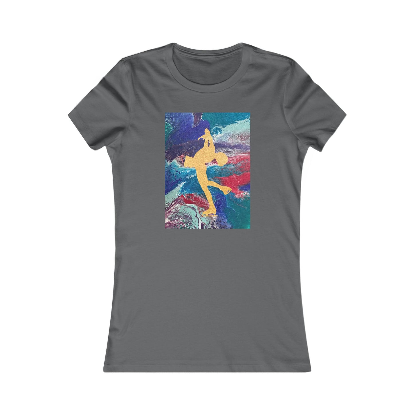 Ladies figure skating T-shirt