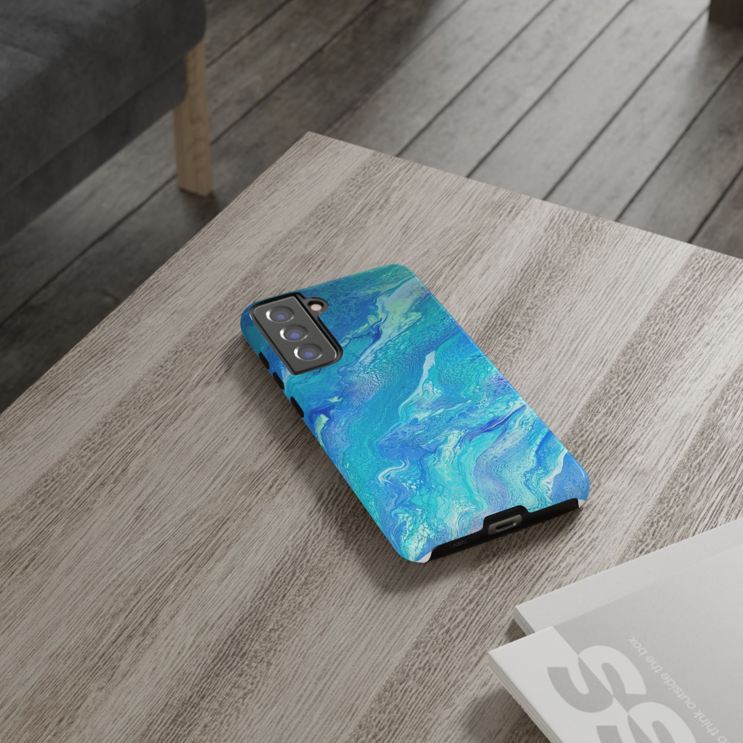 Tough Phone Case for iPhone, Samsung and Google pixel devices with artwork design