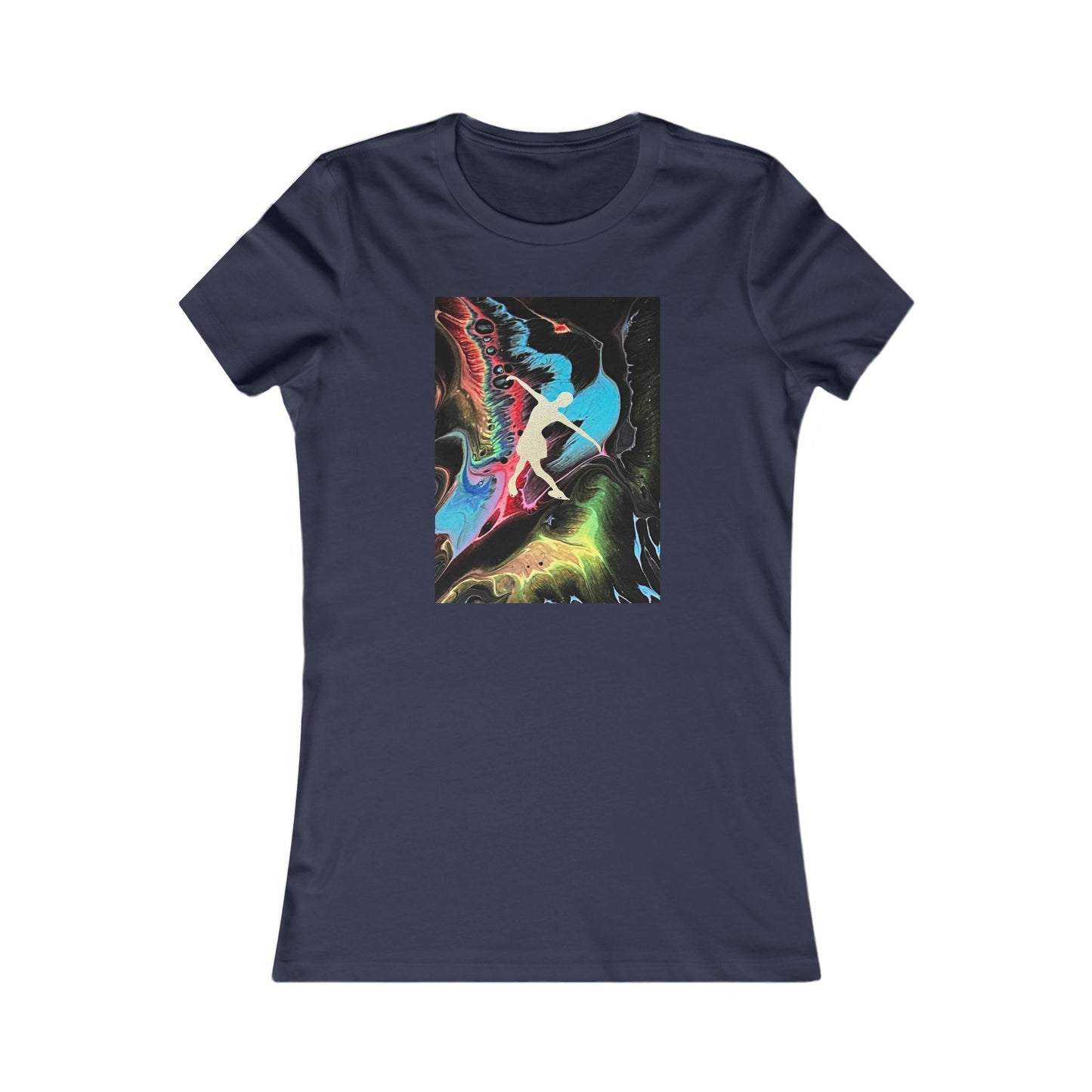 Ladies figure skating T-shirt