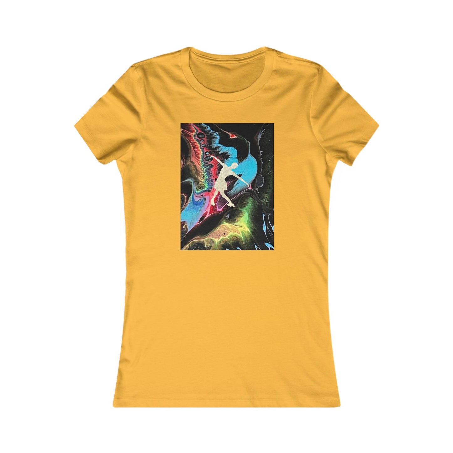 Ladies figure skating T-shirt