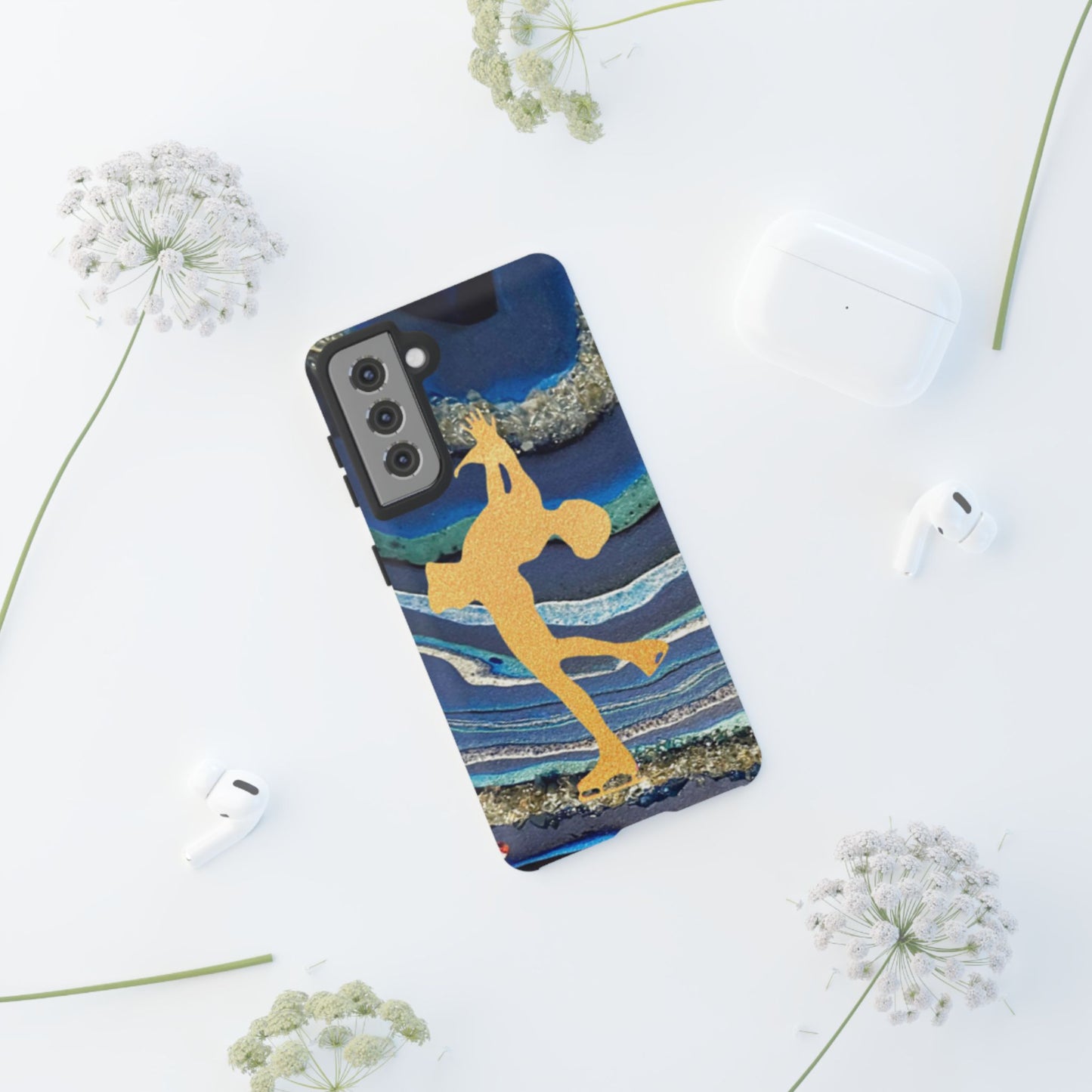 Figure skating phone case