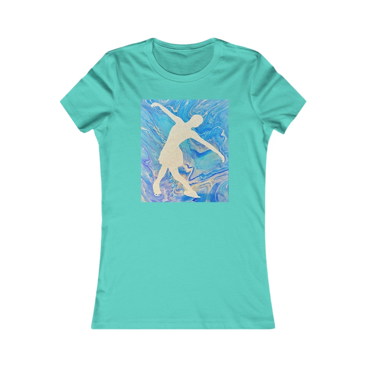 Ladies, Figure skating T-shirt