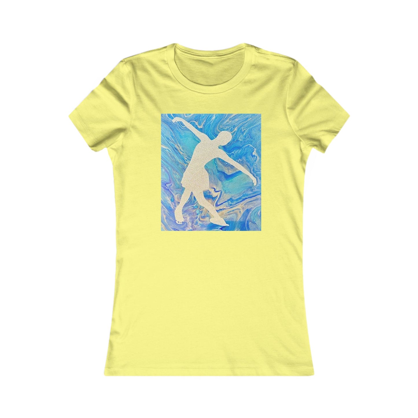 Ladies, Figure skating T-shirt