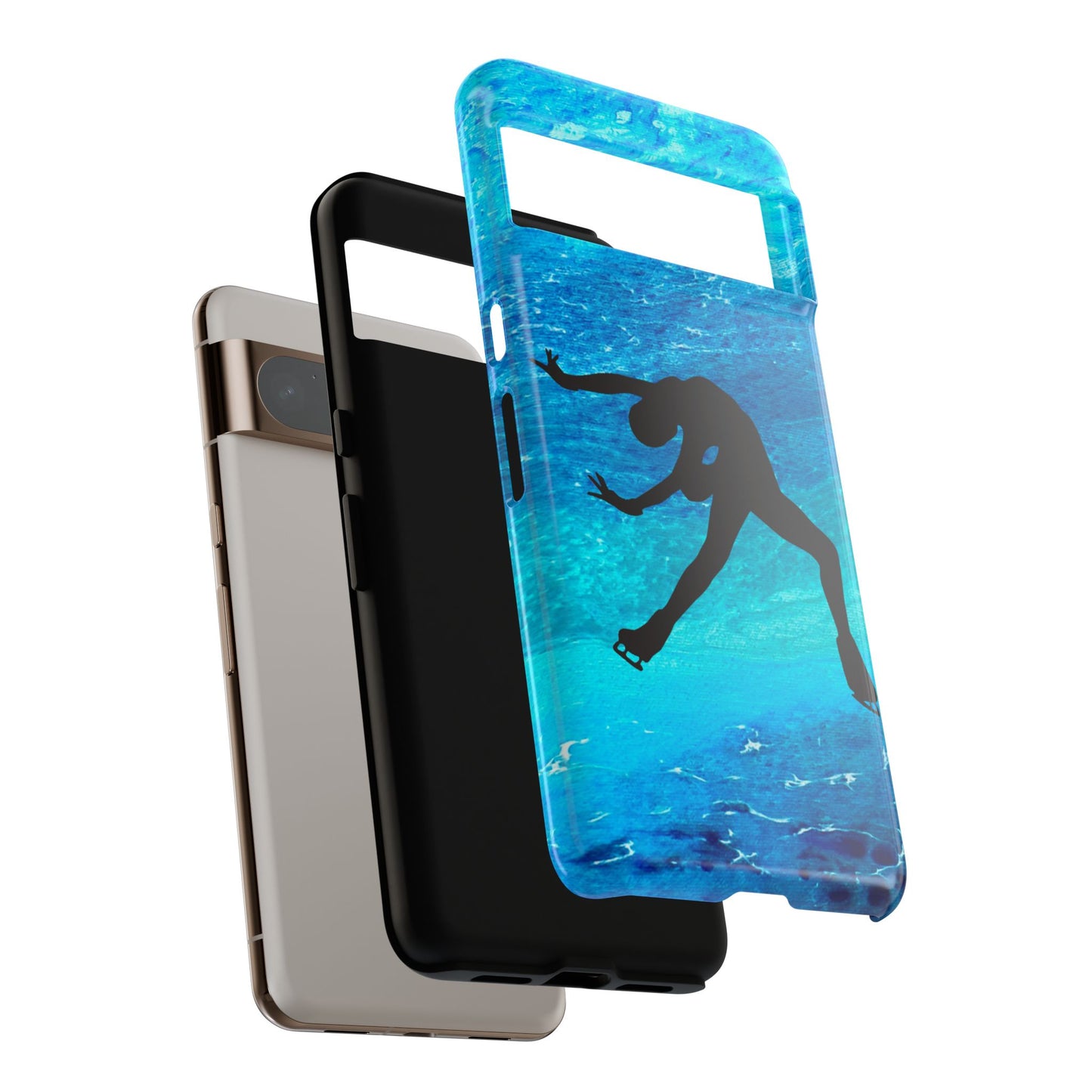 Figure skating phone cases