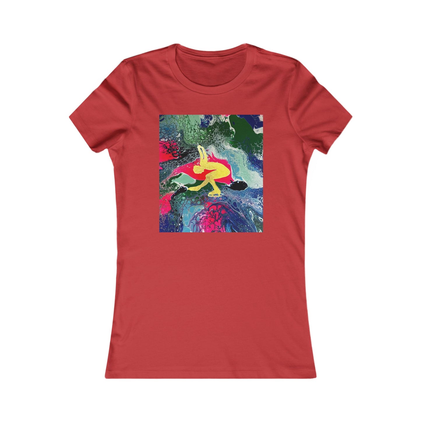 Ladies figure skating T-shirt