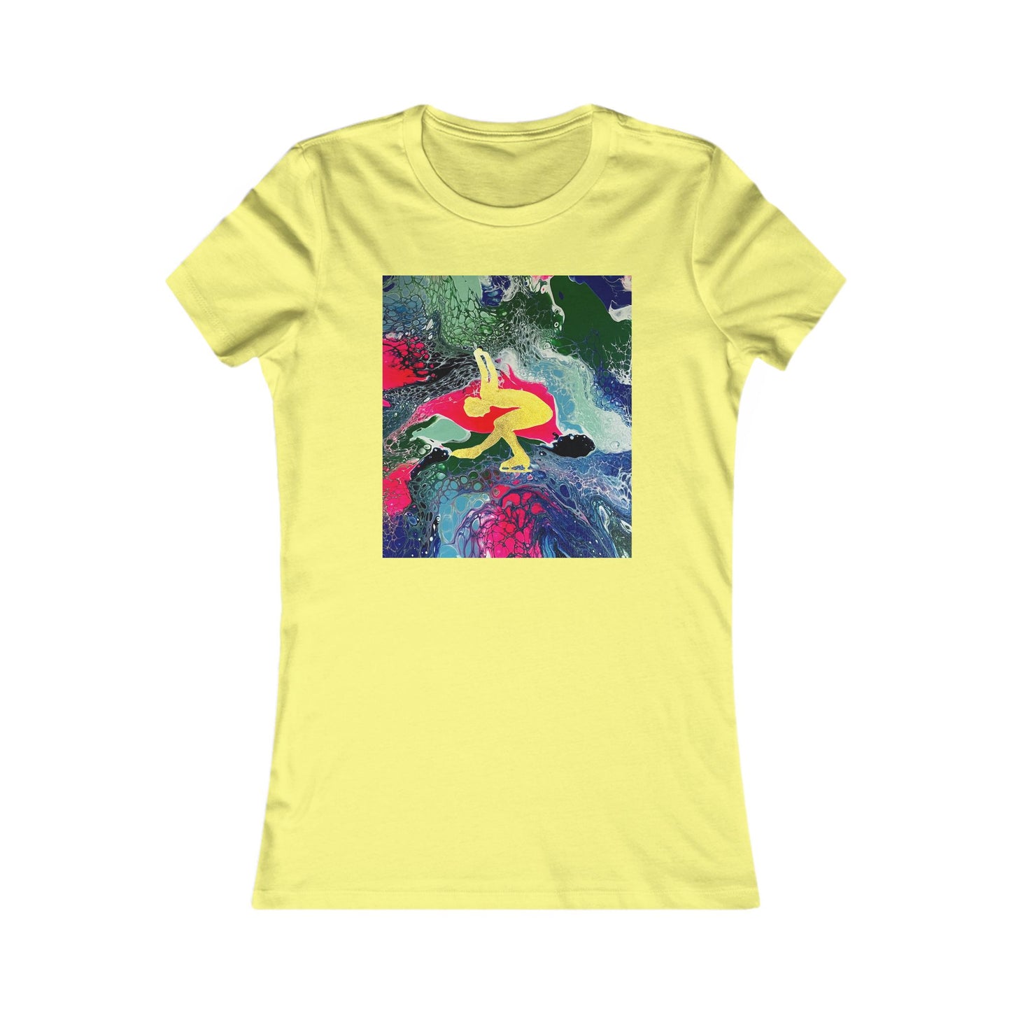 Ladies figure skating T-shirt