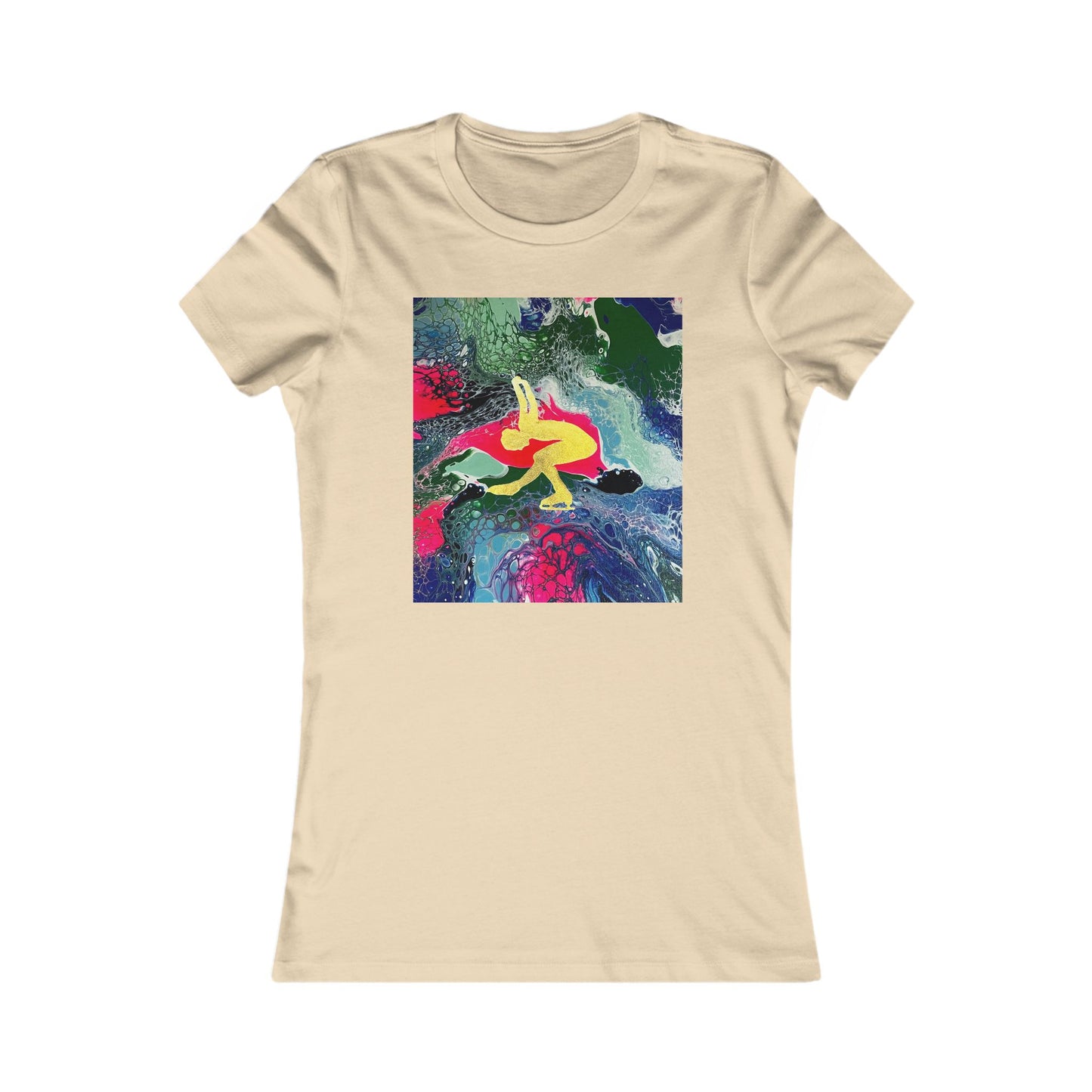 Ladies figure skating T-shirt