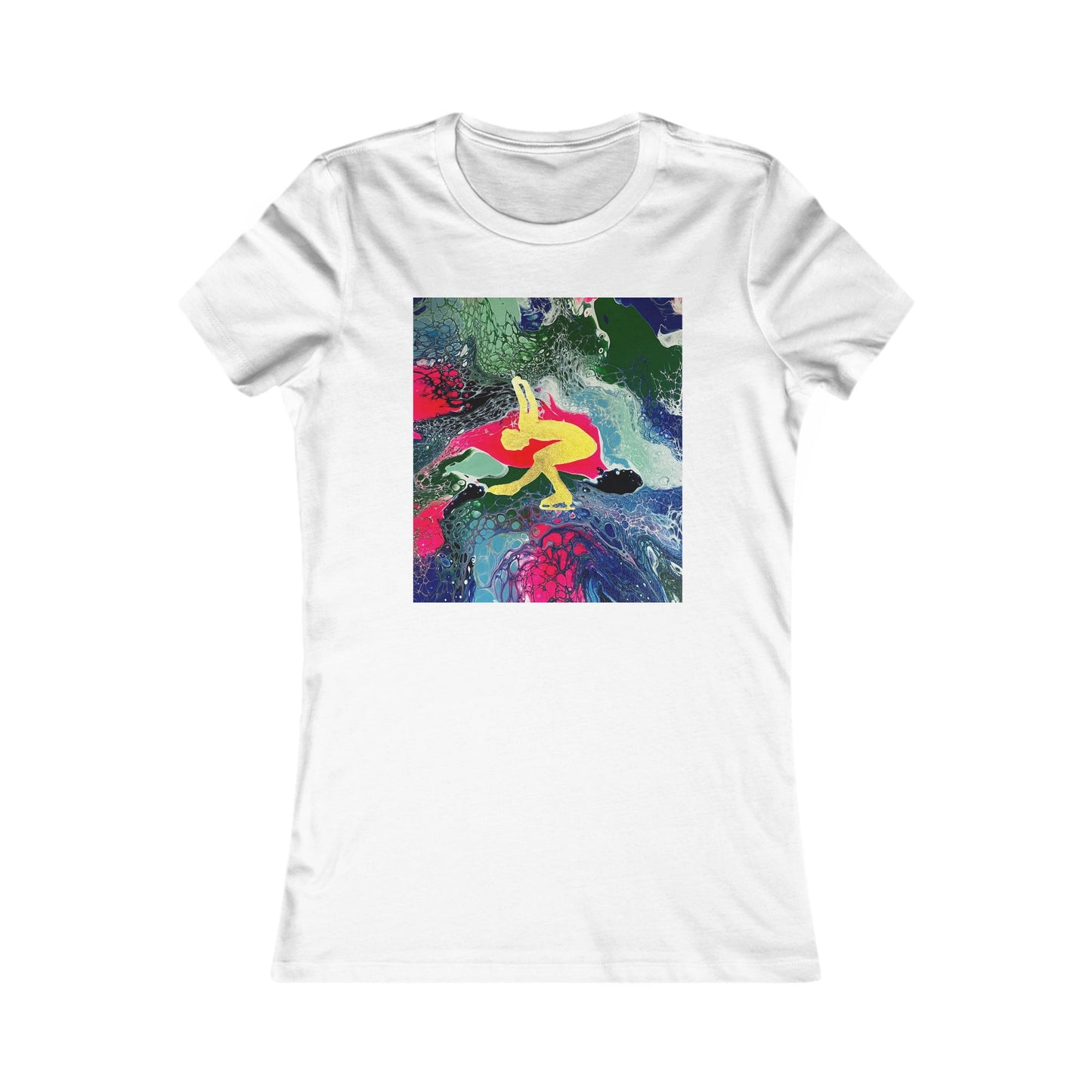 Ladies figure skating T-shirt