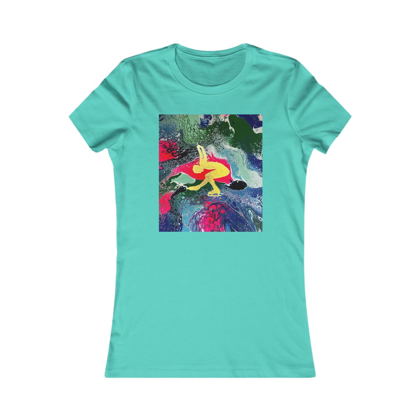 Ladies figure skating T-shirt