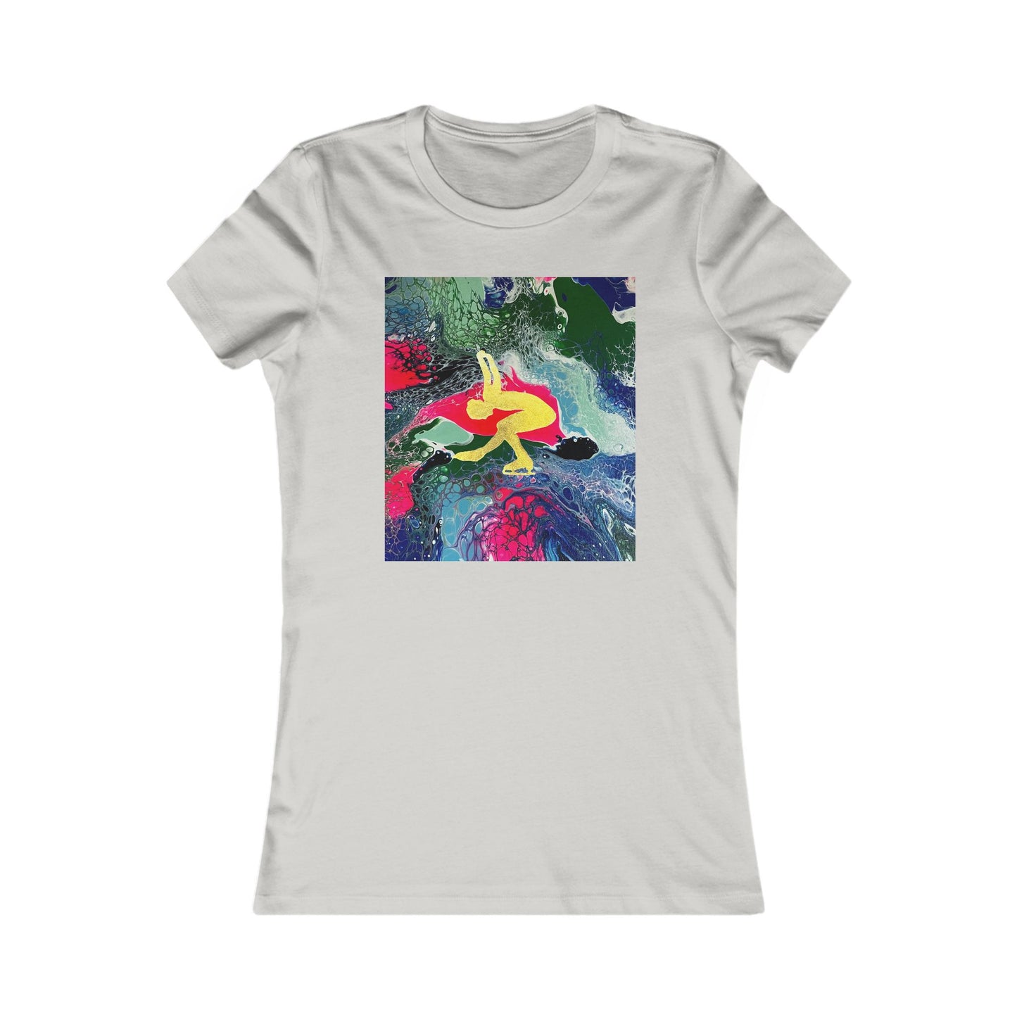 Ladies figure skating T-shirt