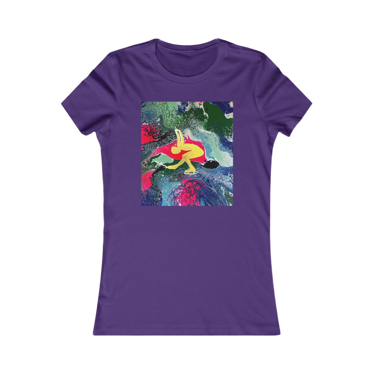 Ladies figure skating T-shirt