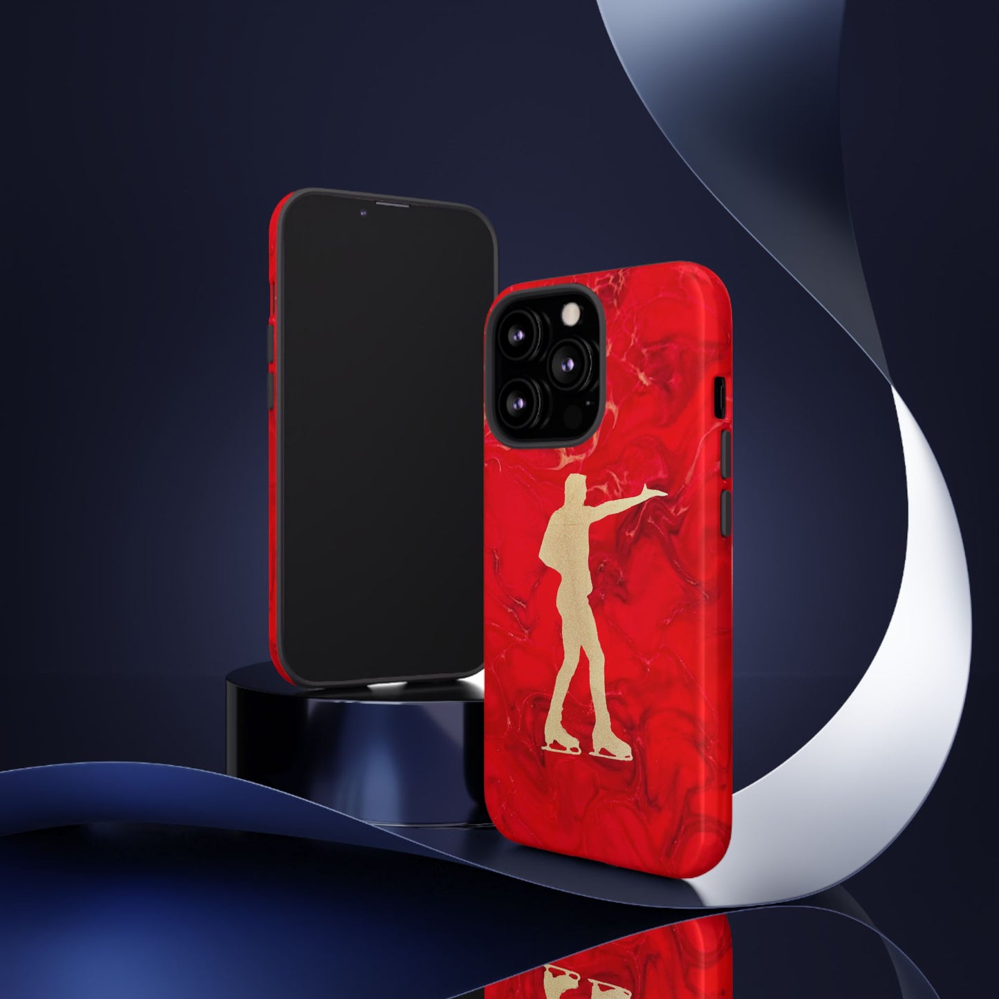 Figure skating phone cases