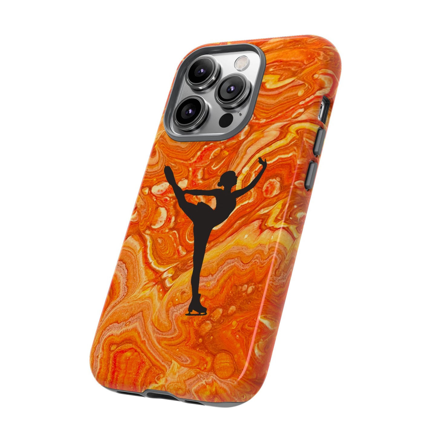 Figure skating phone case