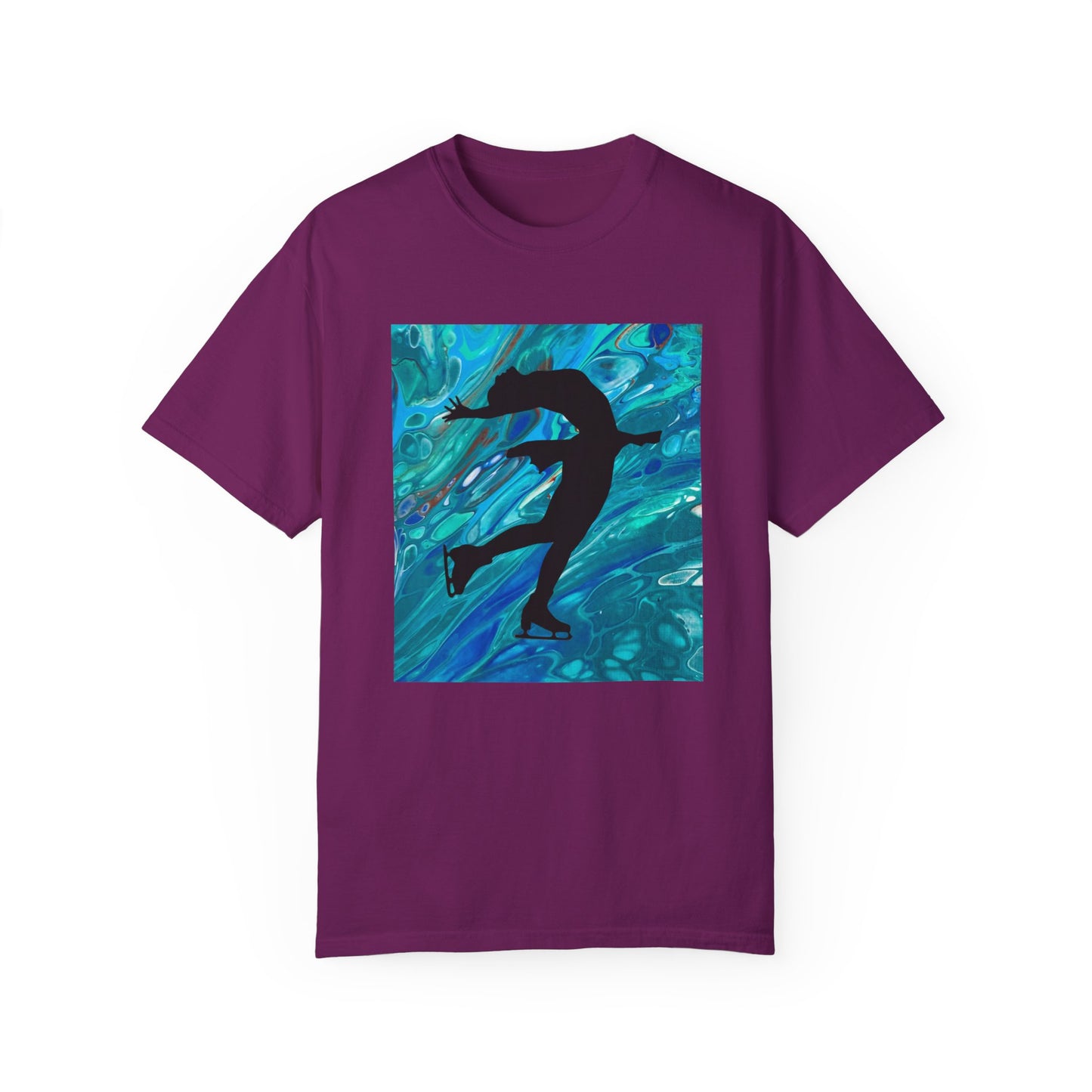 Figure Skating T-Shirt - Unisex Garment-Dyed Tee