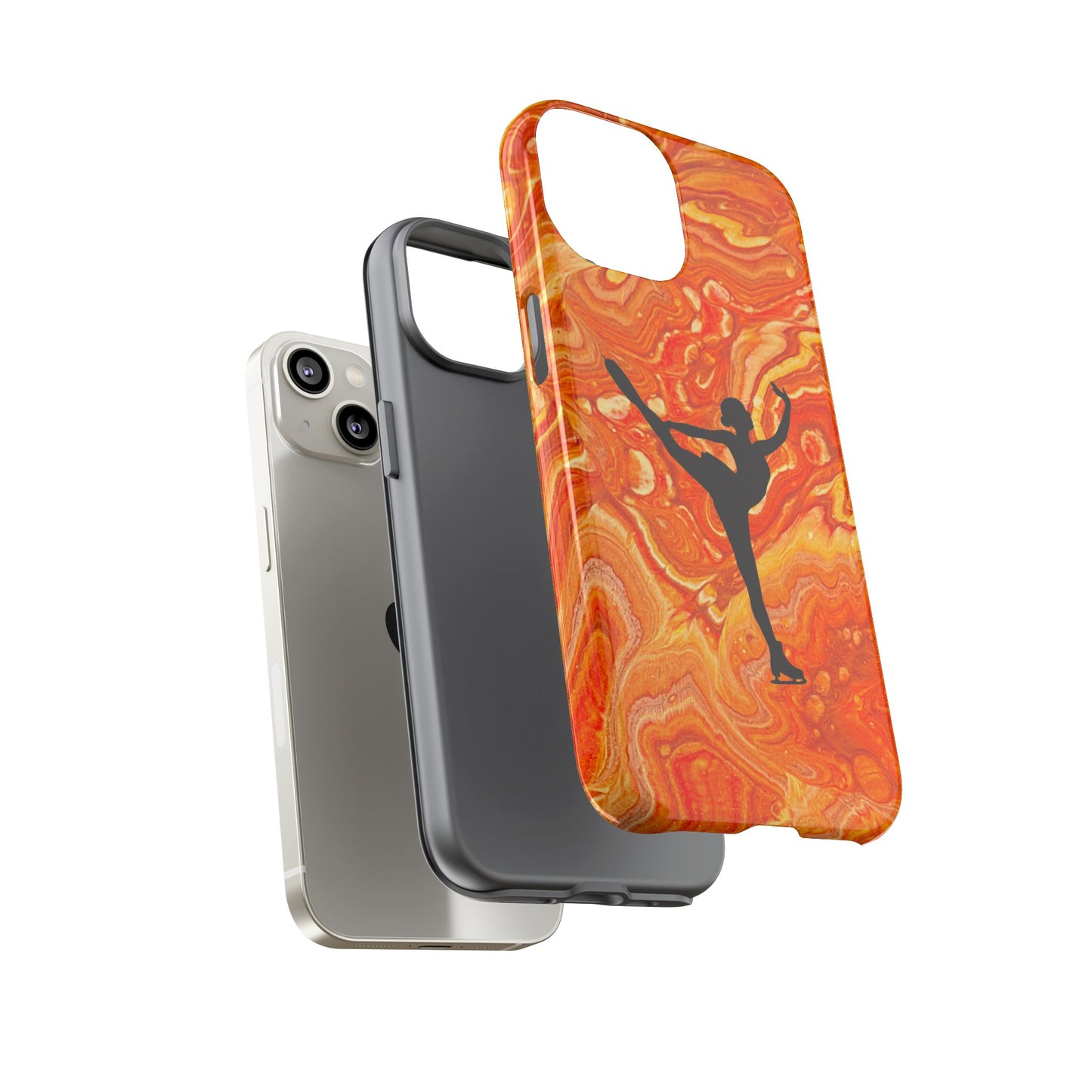 Figure skating phone case