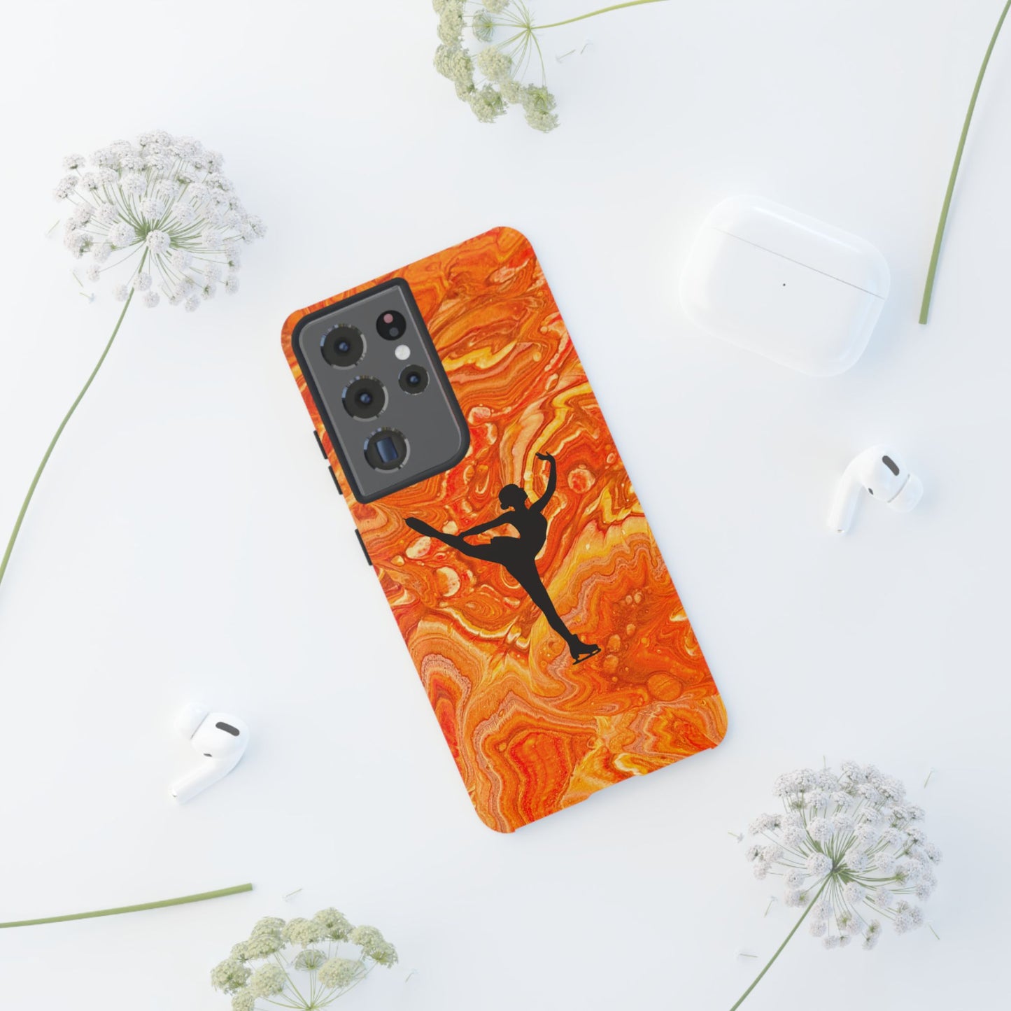 Figure skating phone case