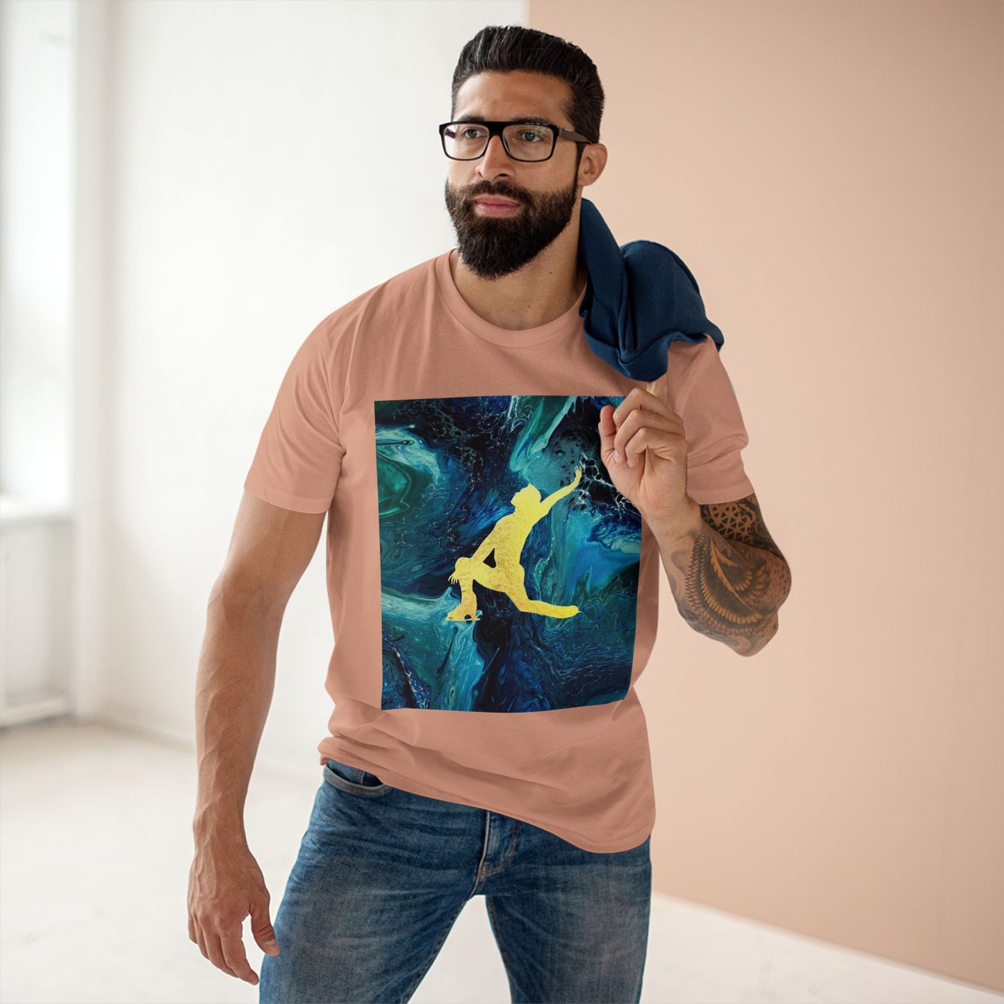 Men's figure skating T-shirt