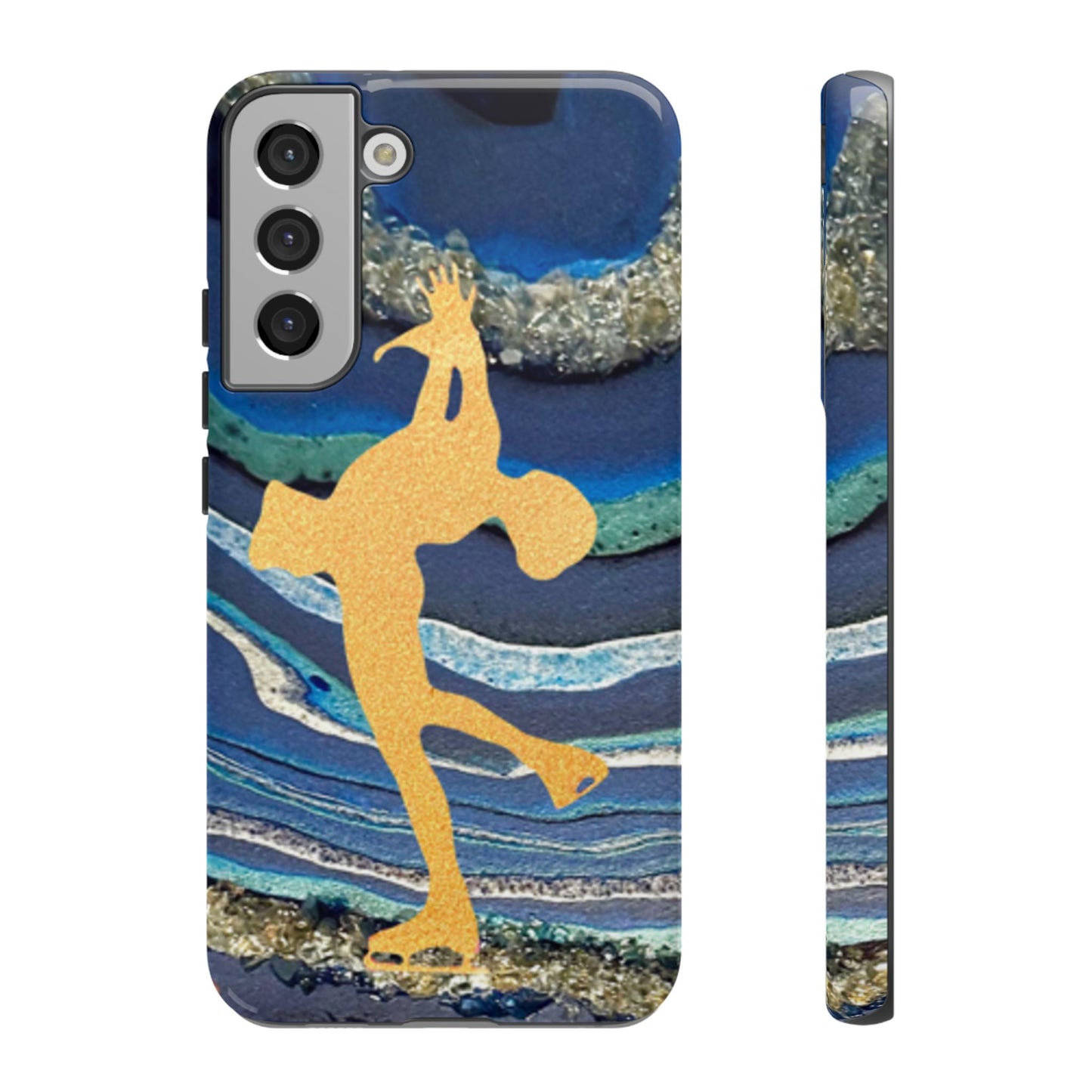 Figure skating phone case