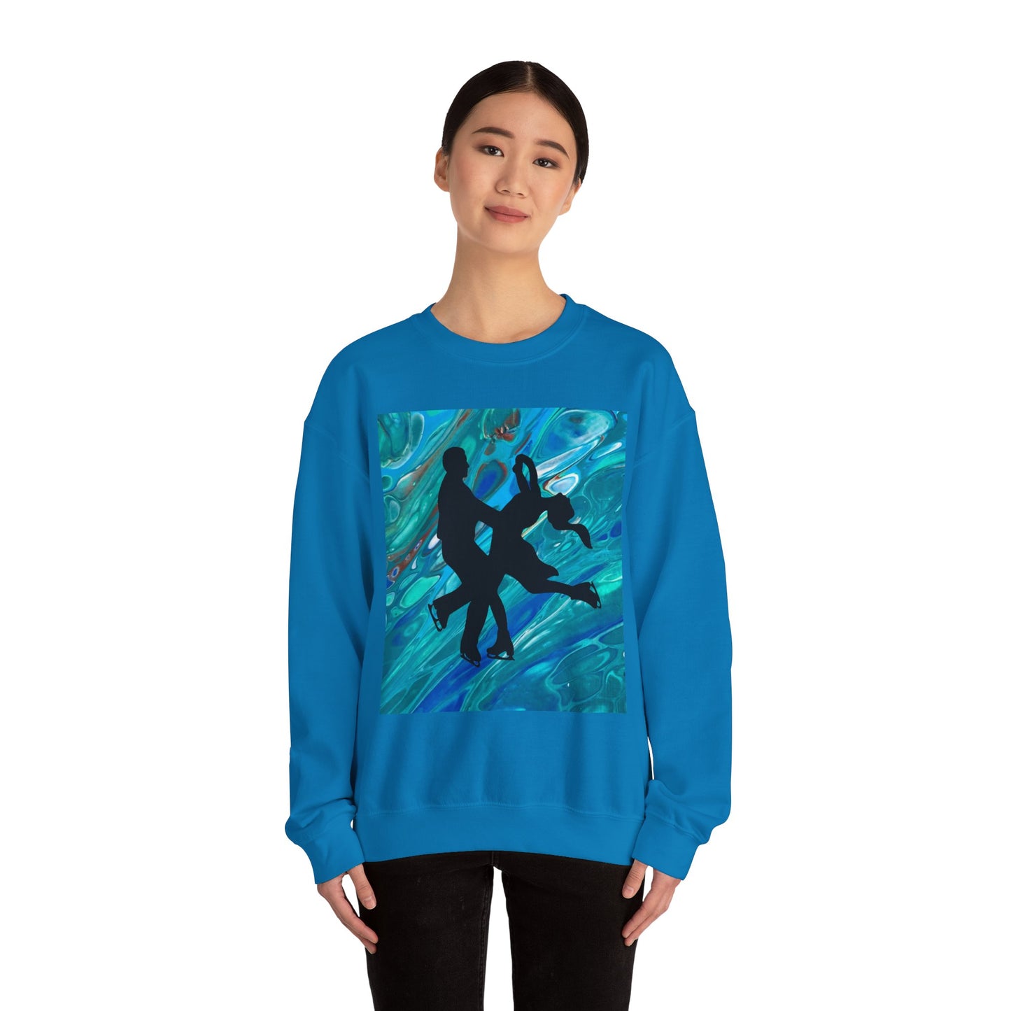 Unisex Figure Skating Crewneck Sweatshirt