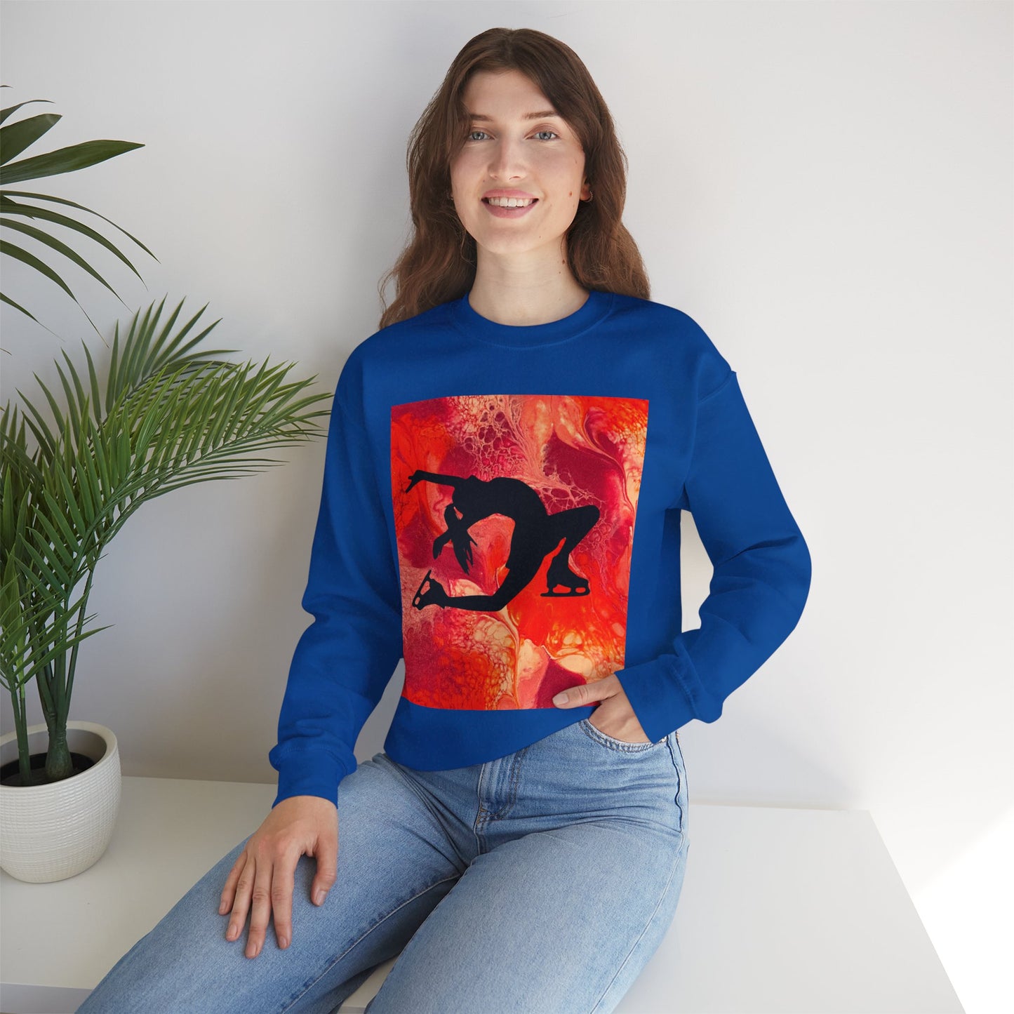 Unisex Figure Skating Crewneck Sweatshirt