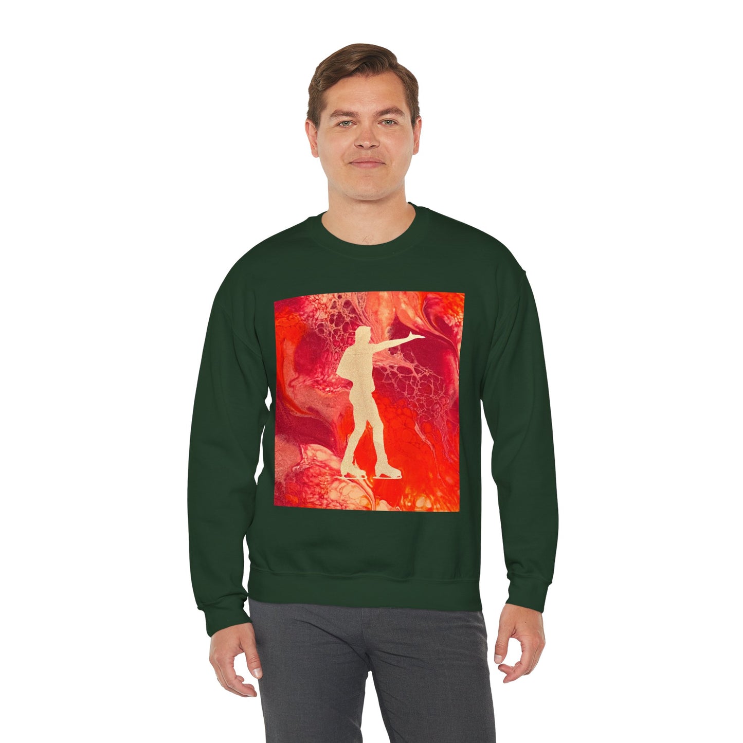 Unisex Figure Skating Crewneck Sweatshirt