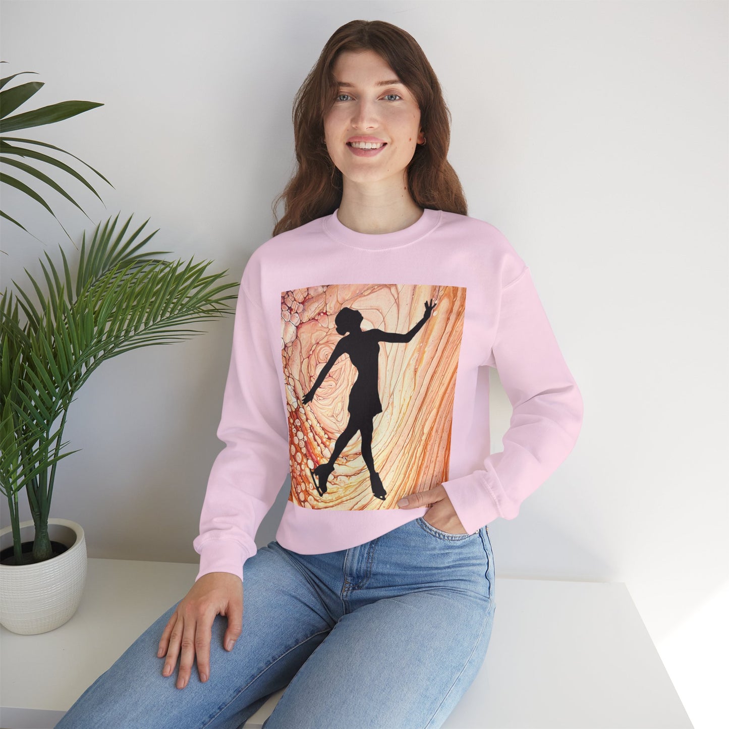 Unisex Figure Skating Crewneck Sweatshirt