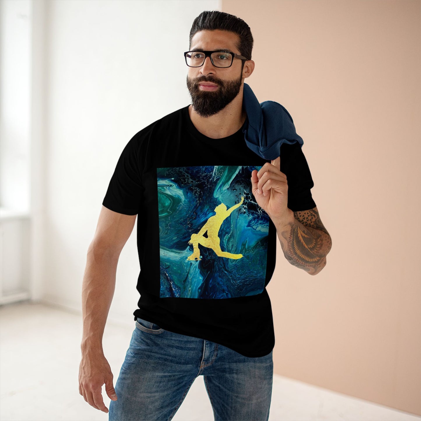 Men's figure skating T-shirt