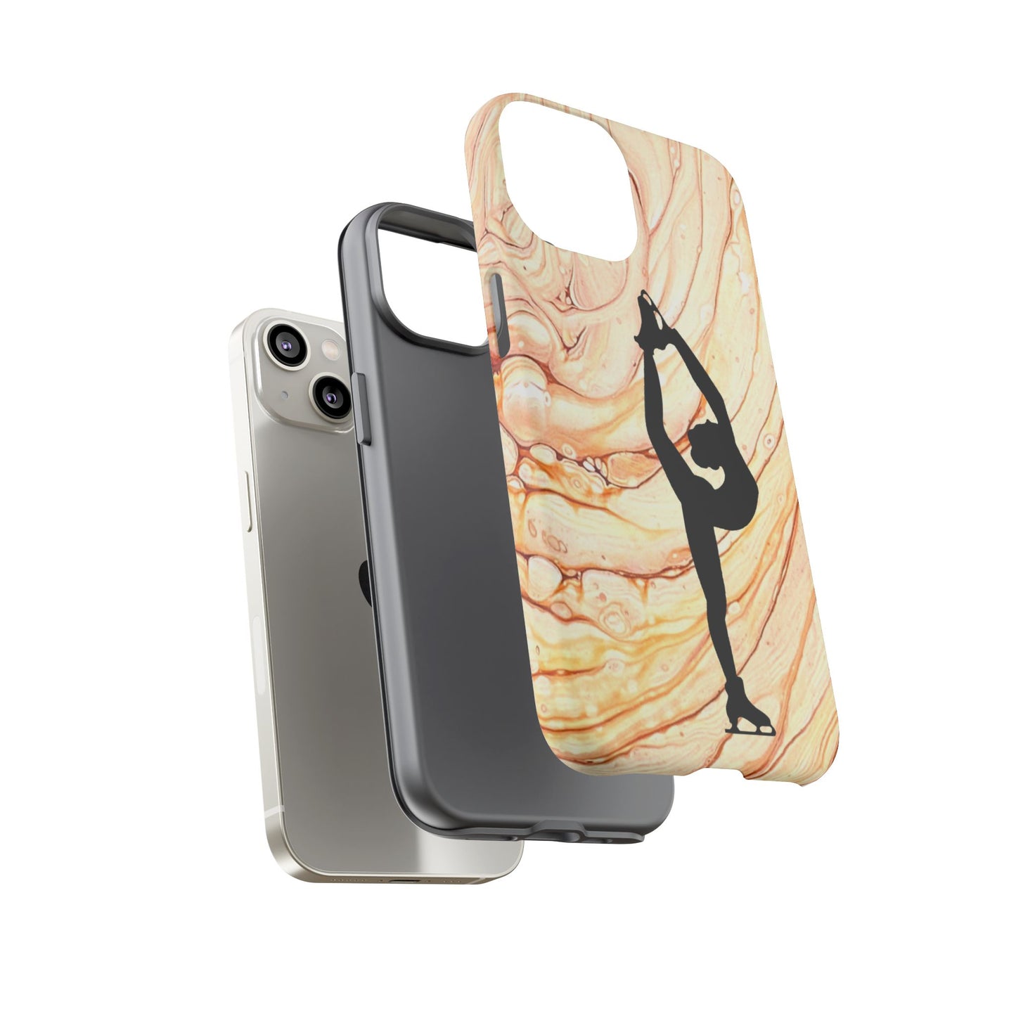 Figure skating phone cases