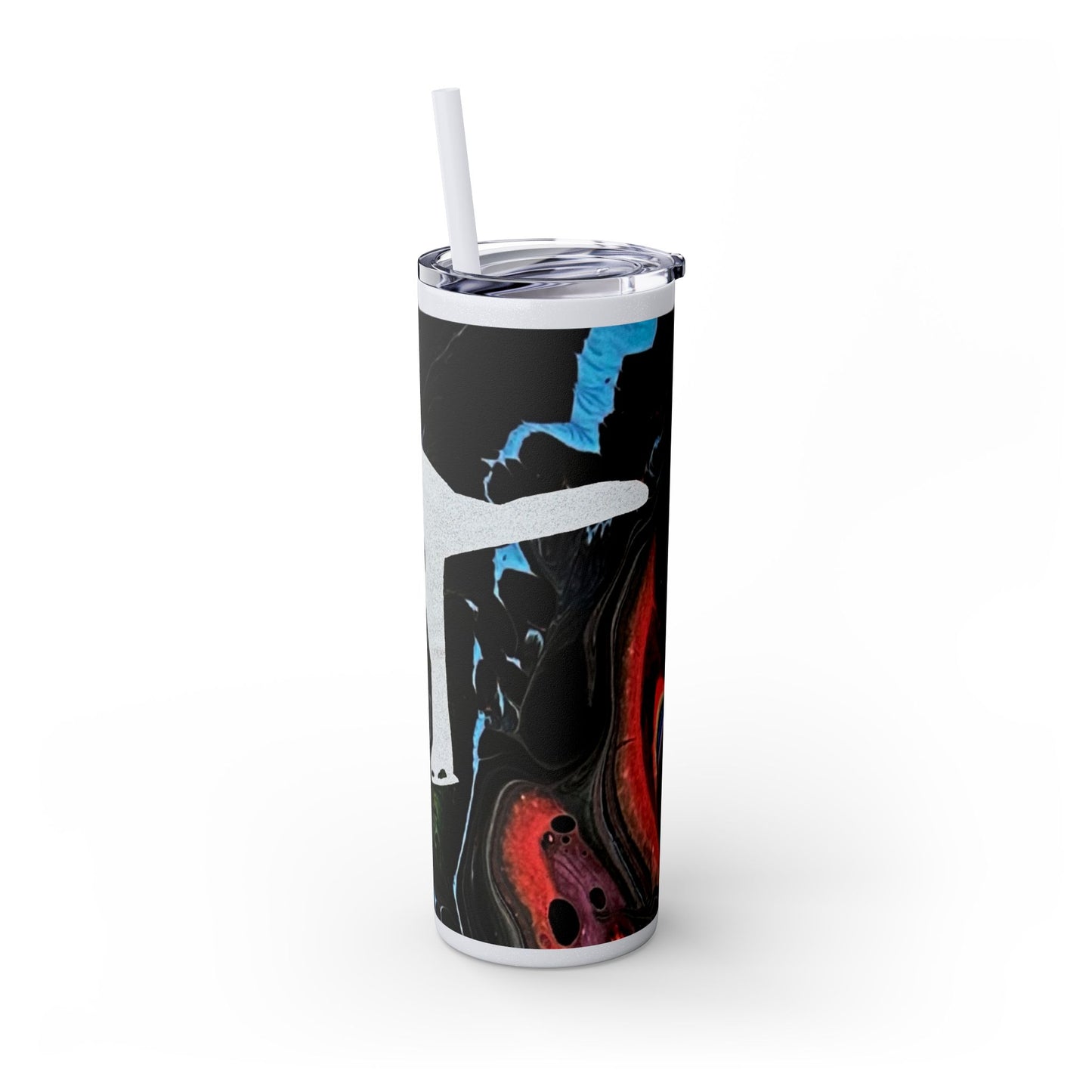 Figure Skating Tumbler,  20oz with straw