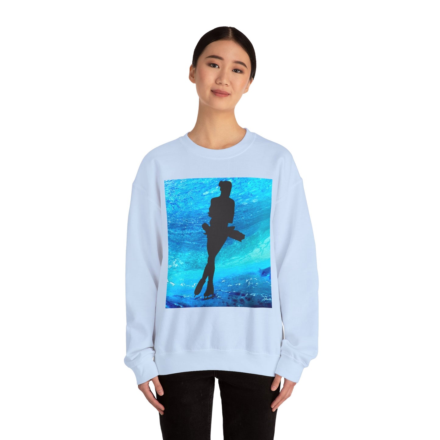 Unisex Figure Skating Crewneck Sweatshirt