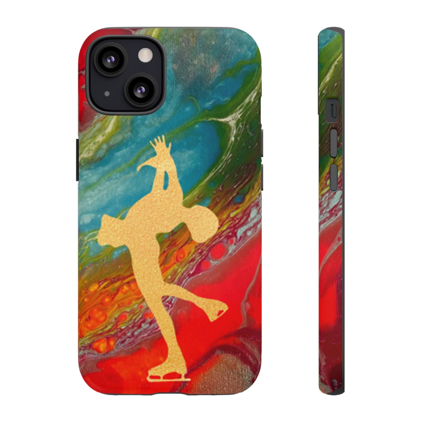 Figure skating phone cases