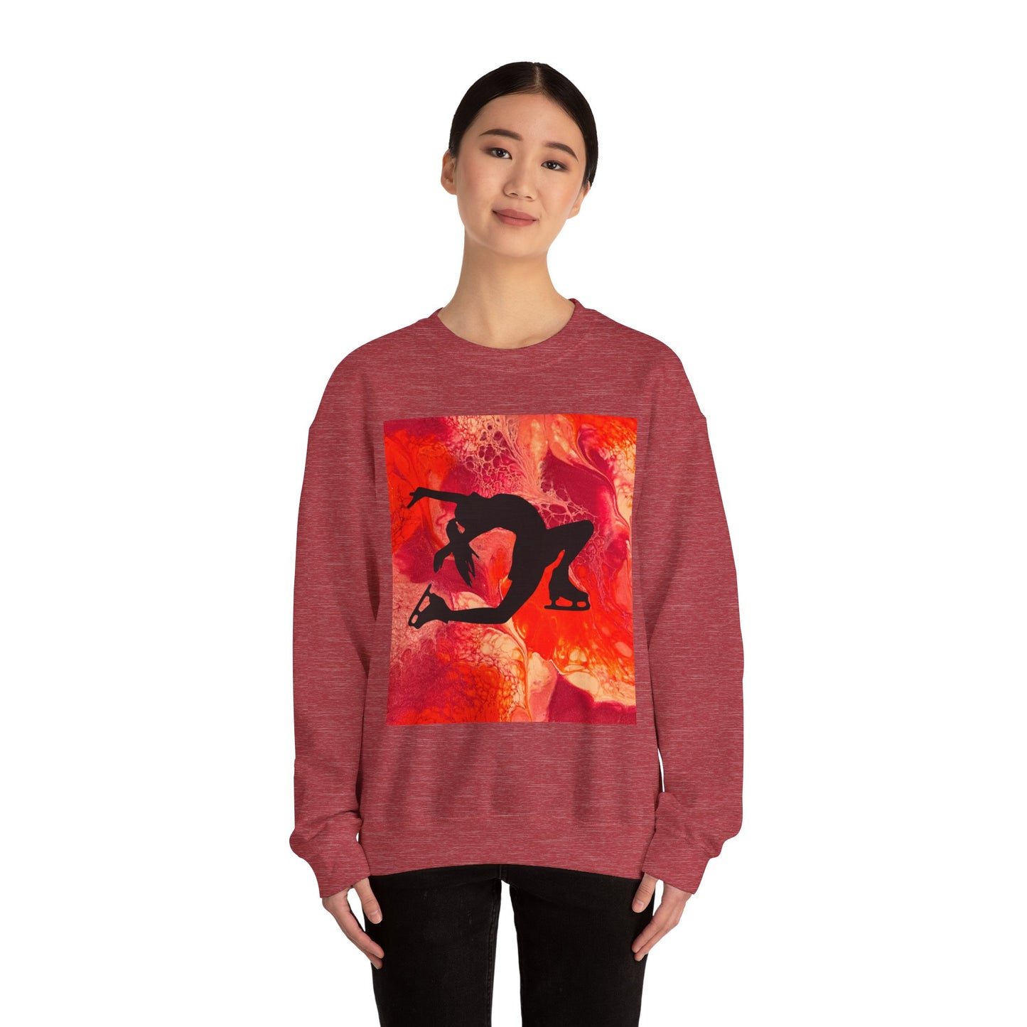 Unisex Figure Skating Crewneck Sweatshirt