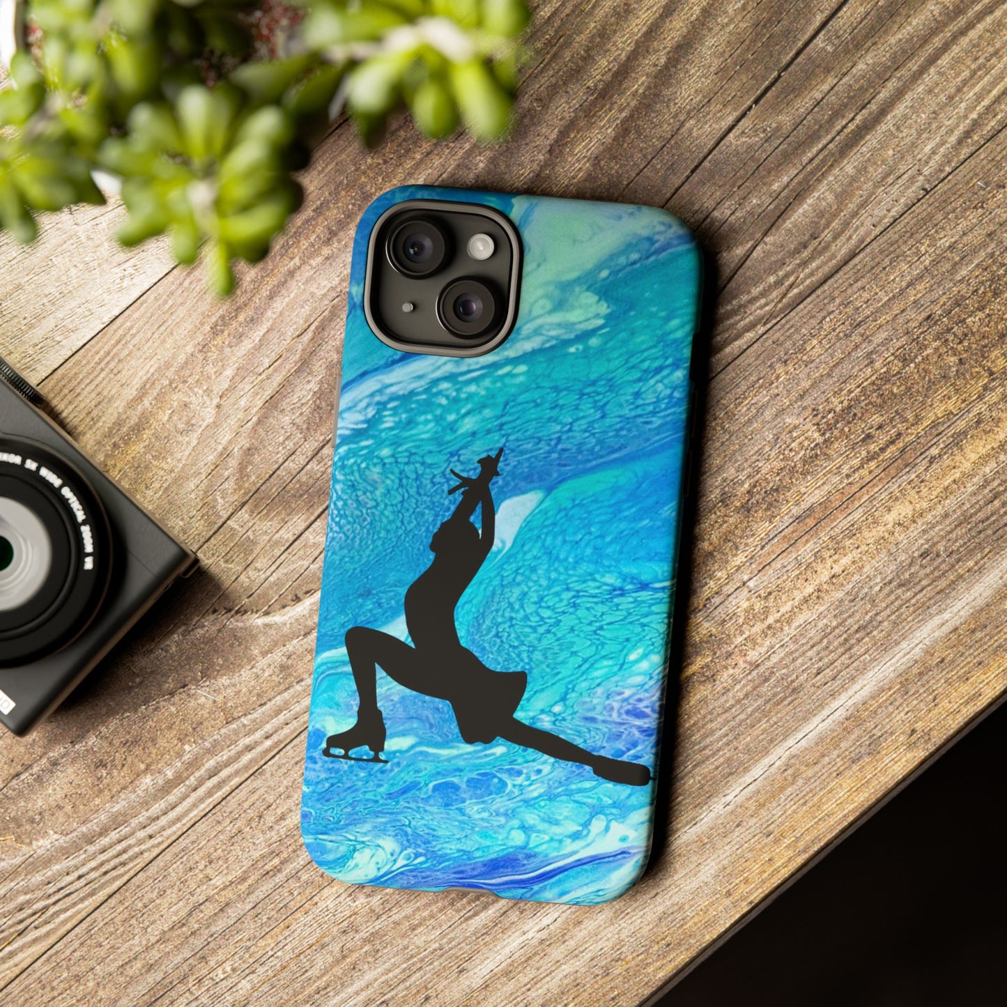 Figure skating phone cases