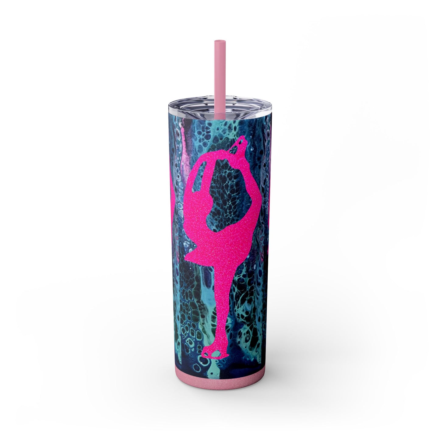 Figure Skating Tumbler, 20oz with straw