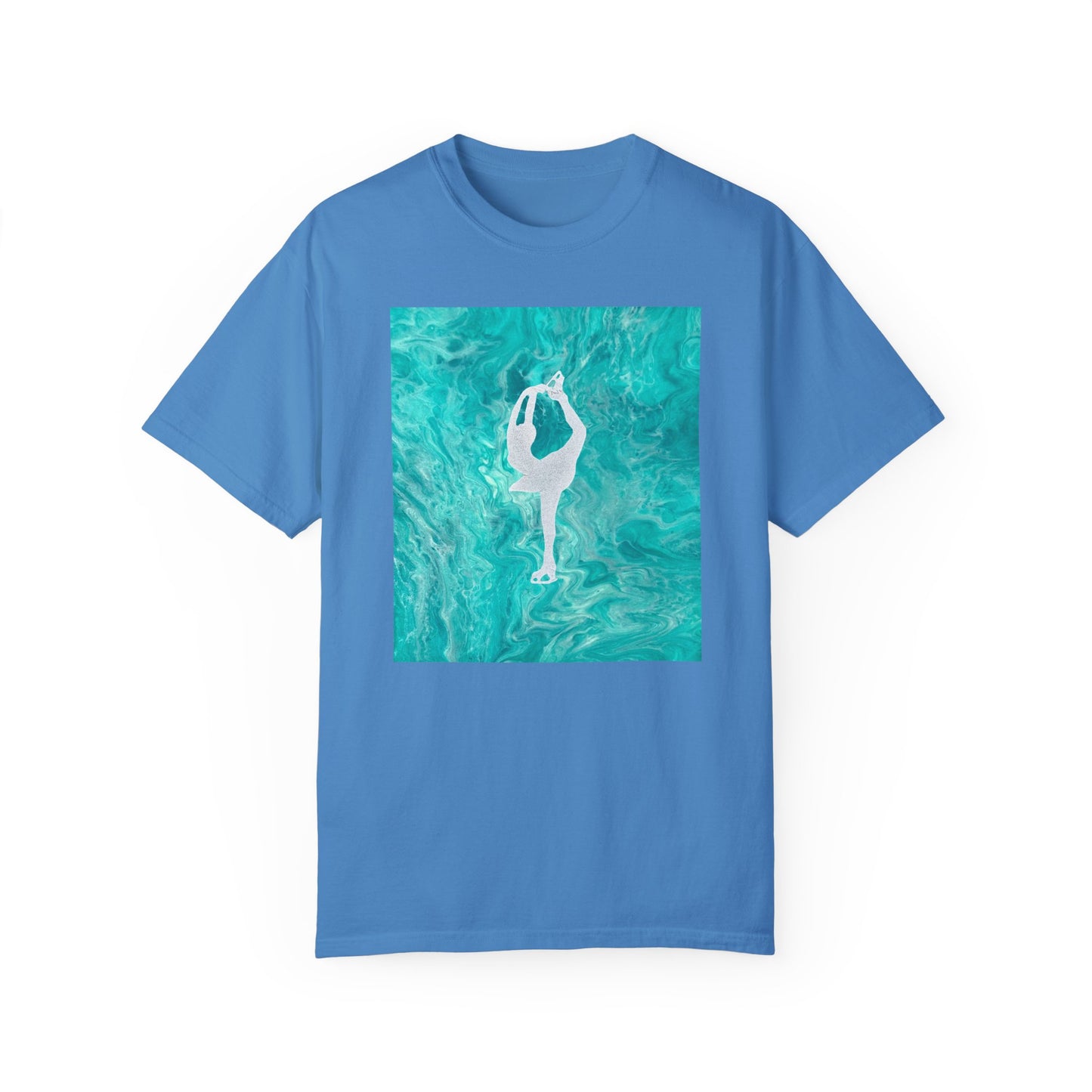 Figure Skating T-shirt—Unisex Garment-Dyed Tee