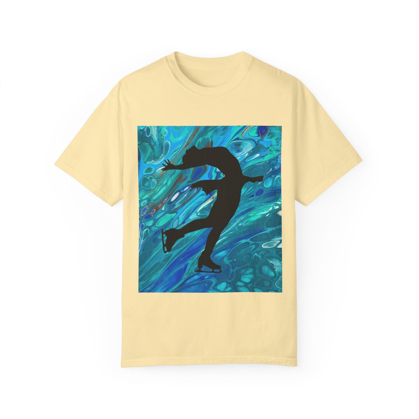 Figure Skating T-Shirt - Unisex Garment-Dyed Tee