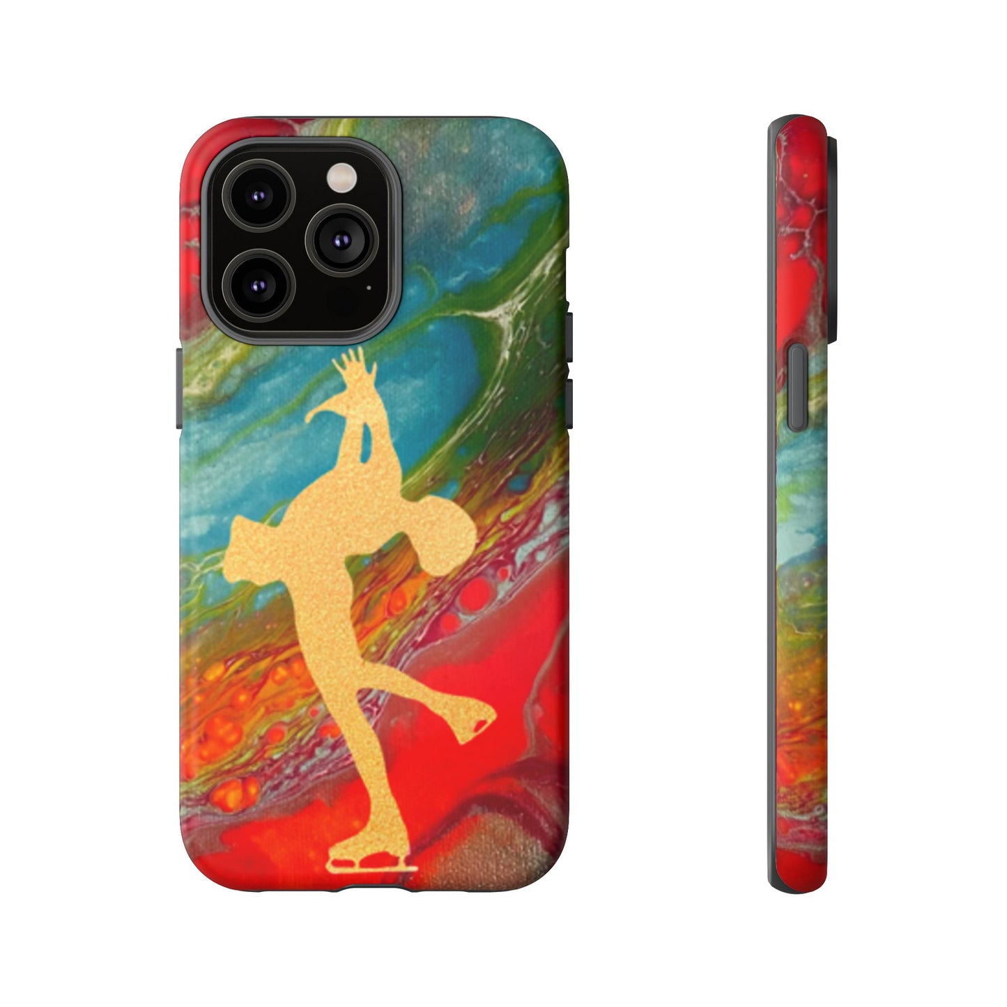 Figure skating phone cases