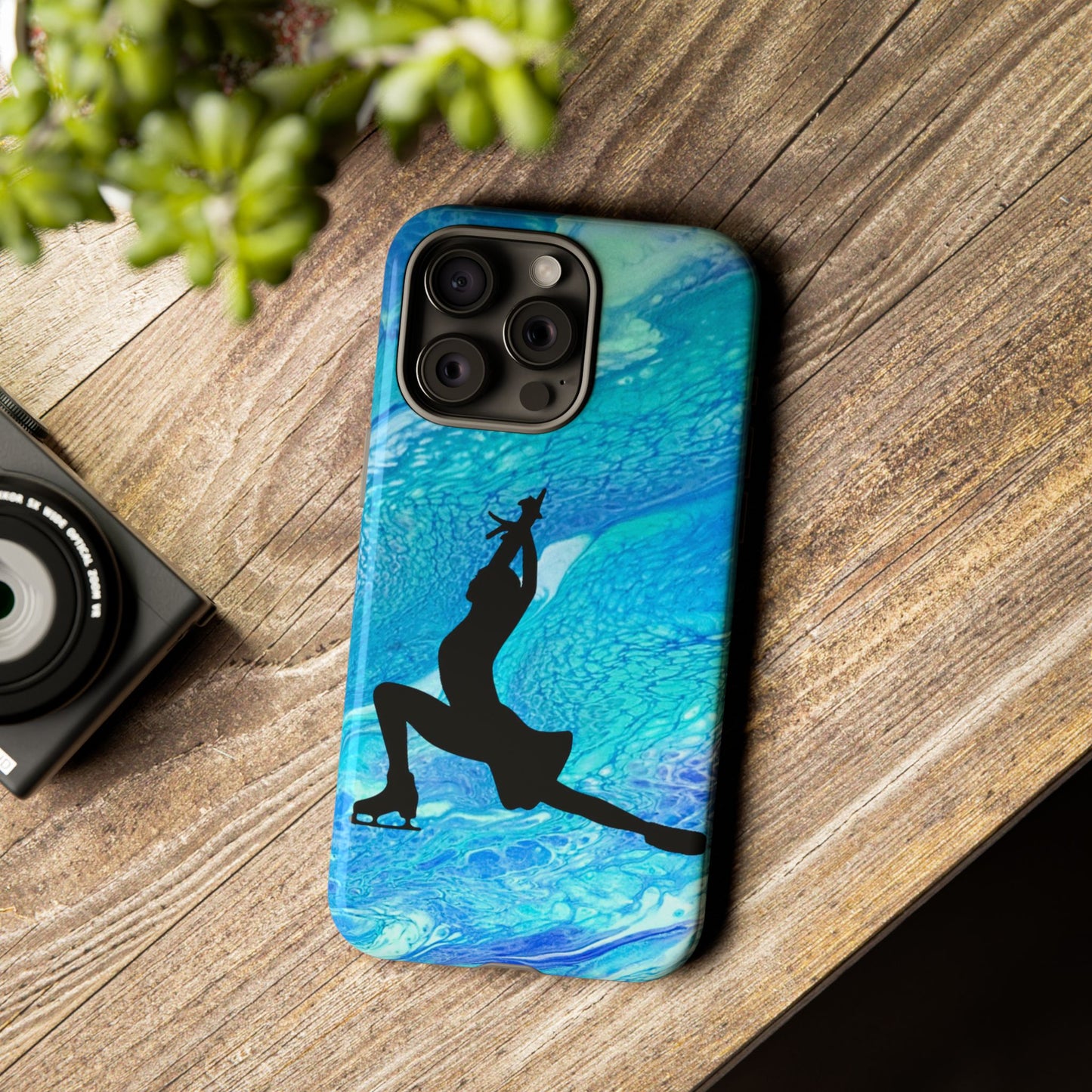 Figure skating phone cases