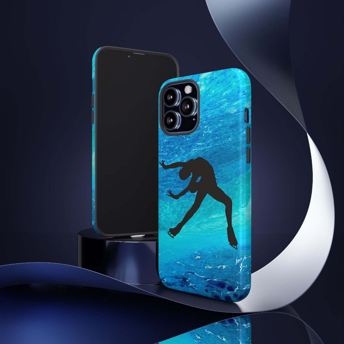 Figure skating phone cases