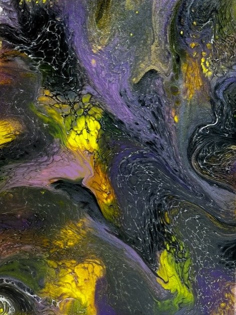 12"x16" Acrylic pour