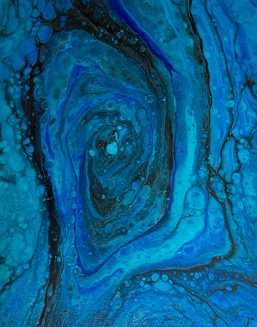 8"x10" Acrylic pour