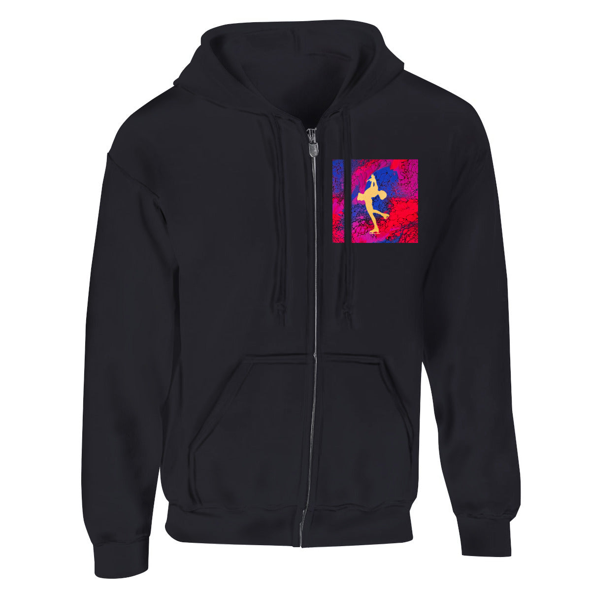Figure skating Hoodie zip up sweatshirt